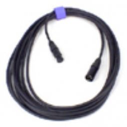 Remote Audio CAXLRQN25 XLR Cable, StarQuad, Black; 25'.