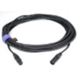 Remote Audio CAXLRQN50 XLR Cable, StarQuad, Black; 50'.